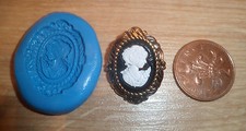 New cameo brooch mould mold - mould,