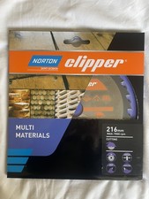 Norton Clipper Multi Material 216mm Cutting Discs 24T