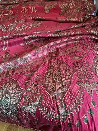 Large vintage chinese silk - vintage,