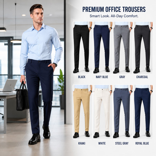 Mens office trousers - mens,