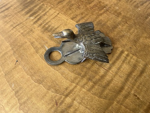 Antique flying duck goose - flying,