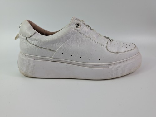 Moda pelle white leather - white,