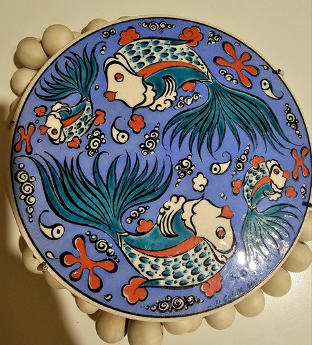 Turkish kutahya hand - kutahya, painted