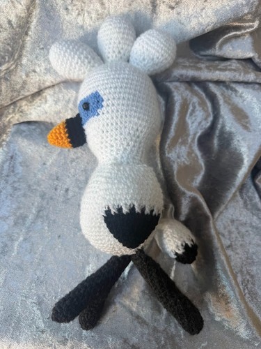 Bali starling mynah crochet - starling,