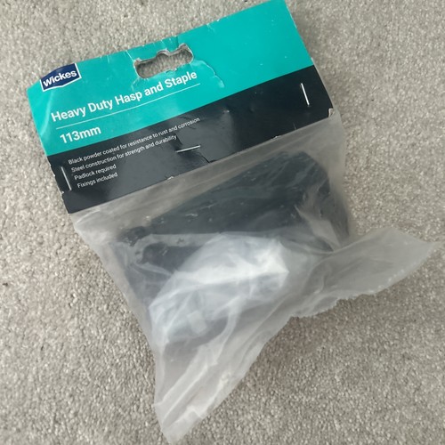 Wickes heavy duty hasp - duty, &