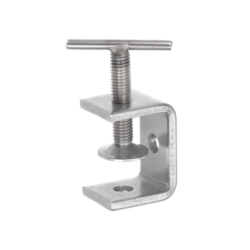 Stainless steel clamp 40mm - steel,