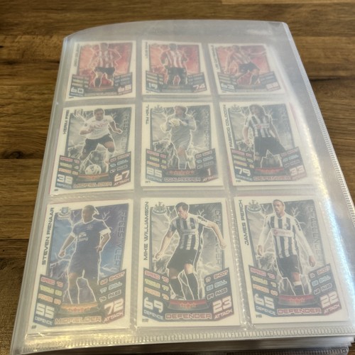 Match attax binder with - match,