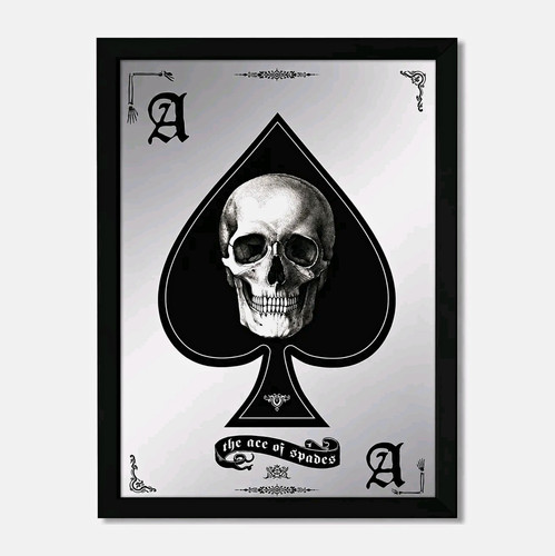 Ace spades skull - of,