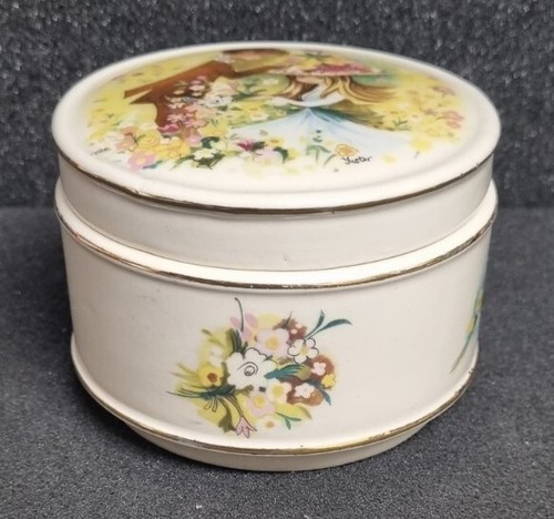 Vintage sadler lidded trinket - sadler,