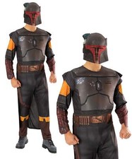 Boba Fett Adult Costume Star Wars Mens Licensed Fancy Dress Outfit