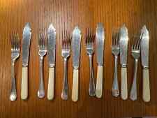 Vintage Silver Plated Bone