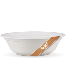 32oz (900ml) Disposable Sugarcane Bagasse Bowls Wooden Eco friendly Picnic Bowl