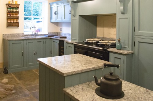 Hand made painted kitchen - hand,