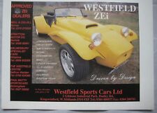 1993 Westfield ZEi Original advert No.1