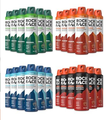 Rock face antiperspirant - rock,