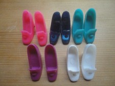 Vintage Mattel Barbie Clothing Accessories 1960's Pilgrim Shoes Lot GC JAPAN