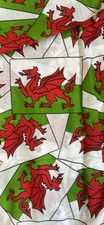 Welsh Dragon Fabric Cotton