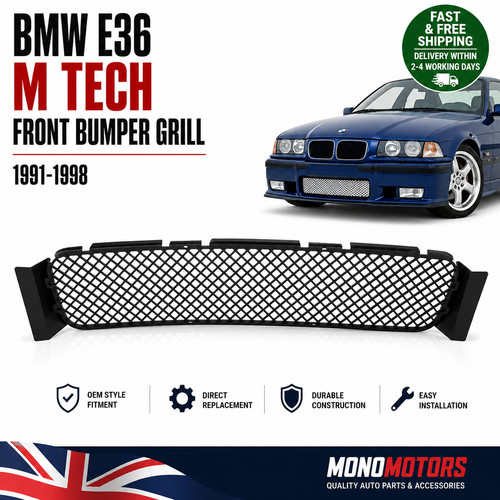Front bumper grille for - front, bmw