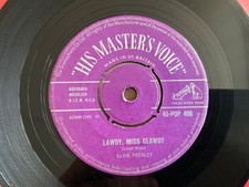 Elvis Presley's HMV SINGLE