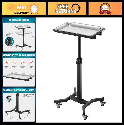 Adjustable rolling tattoo - rolling, tray