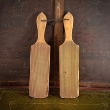 Vintage Wooden Butter Paddles