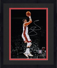 Framed Mike Miller Heat Signed