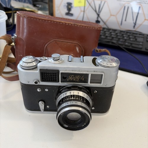 Fed rangefinder film camera - 4,