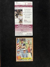 1962 Topps Babe Ruth As a Boy #135 Signed Mrs Babe Ruth JSA Certified