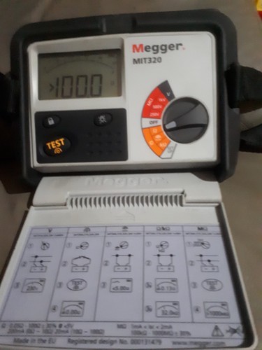 Megger mit320 insulation - megger,