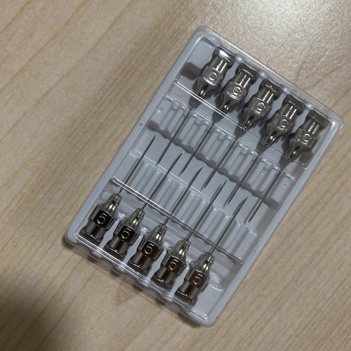 10pcs metal needle glass - 10pcs,