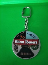 Alton Towers Theme Park Ride Selector Keyring Air Nemesis Rita 13 oblivion