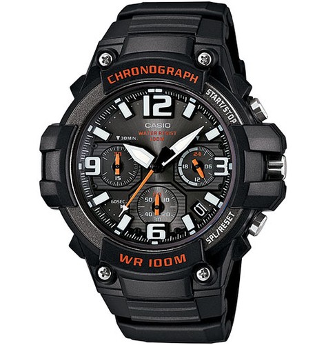 Casio mcw100h 1av chronograph - casio,