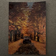 Jeep Cherokee 4.0 Limited SE 1993 UK Market Foldout Sales Brochure