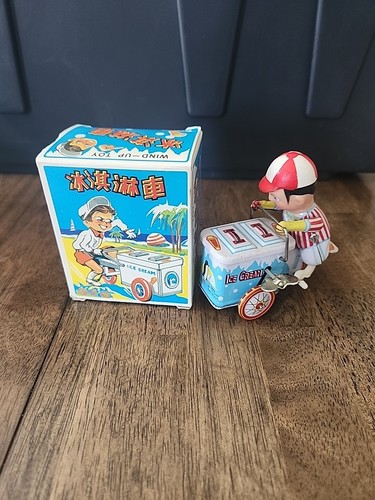 Ice cream vendor man - cream,