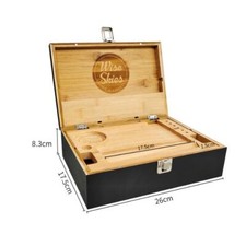Wise Skies Black Bamboo Wooden