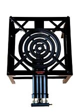 20.8KW 4 KEY HEAVY DUTY CAST IRON LPG GAS RING COOKER BURNER CATERING OUTDOOR