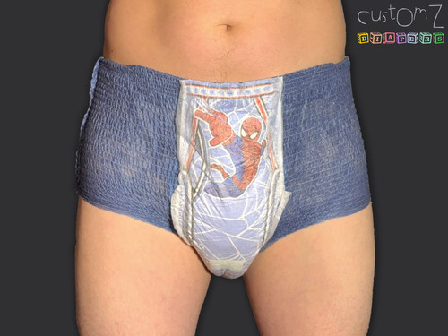 Customz super spidey abdl - super,
