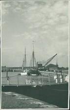 Glasson Dock Cranes Ships Real