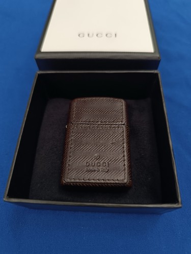 Gucci 1980s dark brown - dark, chevron