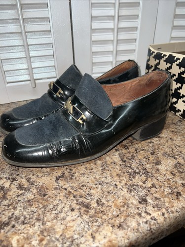 Vtg 60s 70s platform disco - ,