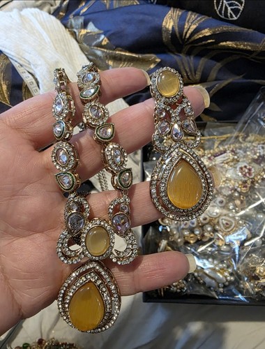 Indian semi mala - indian, pendant
