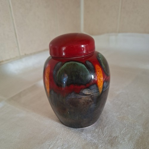 Poole pottery ginger jar - pottery,