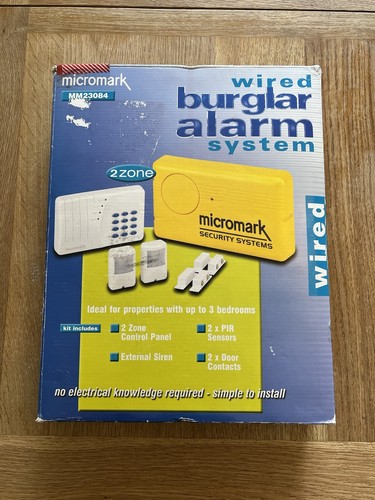 Micromark intruder alarm - intruder,