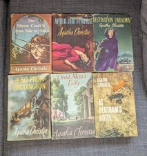 JOB LOT: 6 x Agatha Christie