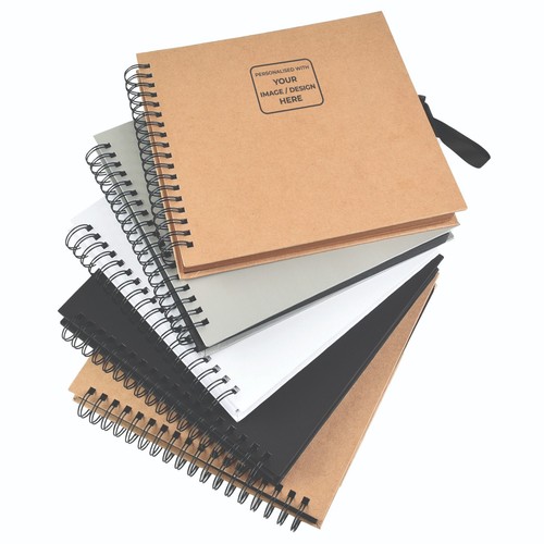 Personalised logo spiral bound - logo,