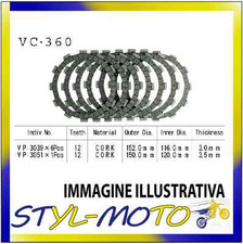 Clutch Cork Disc Kit Vesrah