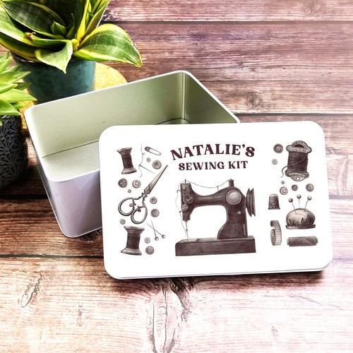 Retro sewing kit icon - sewing,