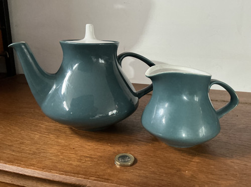 Poole pottery blue morocco - pottery,