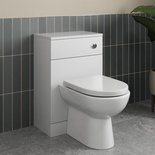 Back wall toilet unit - back,