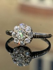 Antique Old Mine Cut Diamond